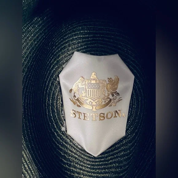 NWOB Stetson STRATOLINER Green Hemp Fedora - Picture 9 of 13